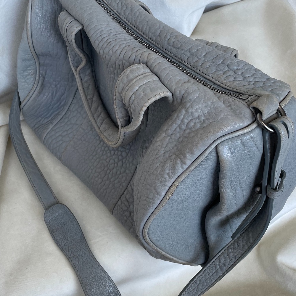 Alexander Wang Grey Rocco Duffel Bag
